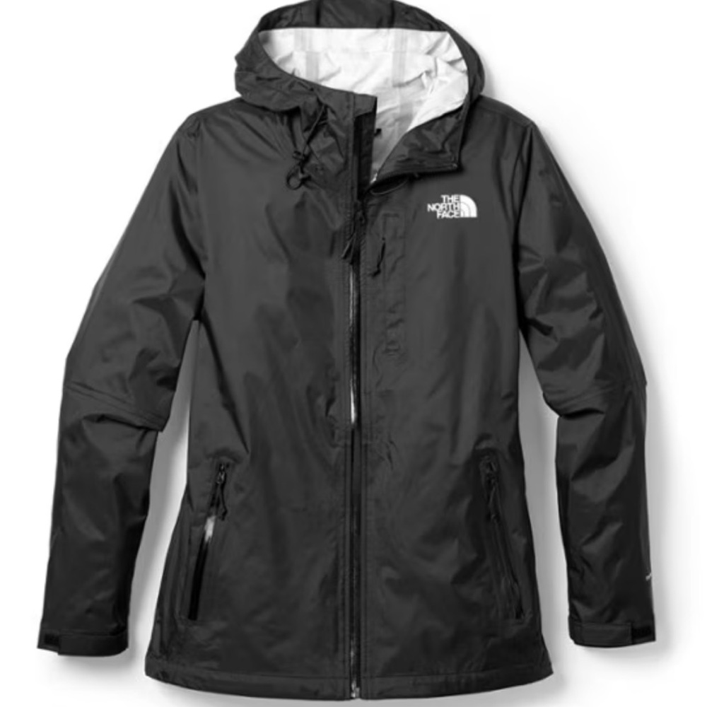 North Face Black Women’s Raincoat